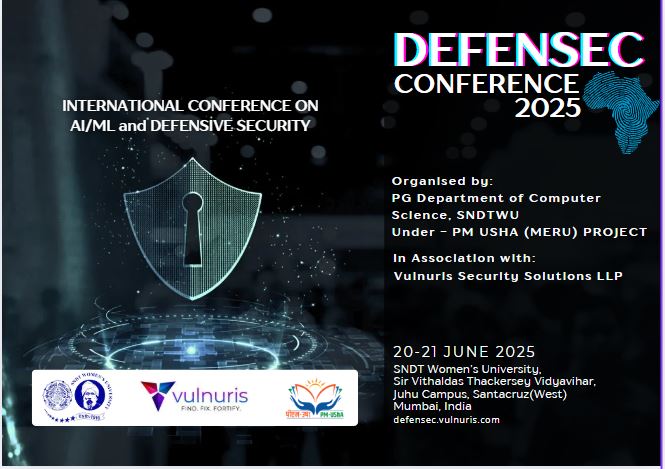 International Conference on Artificial Intelligence, Machine Learning and Defensive Security 2025