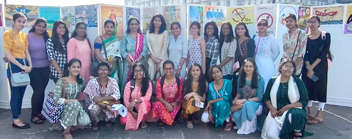 BVA and MVA department of Drawing and Painting at Mumbai Port 2
