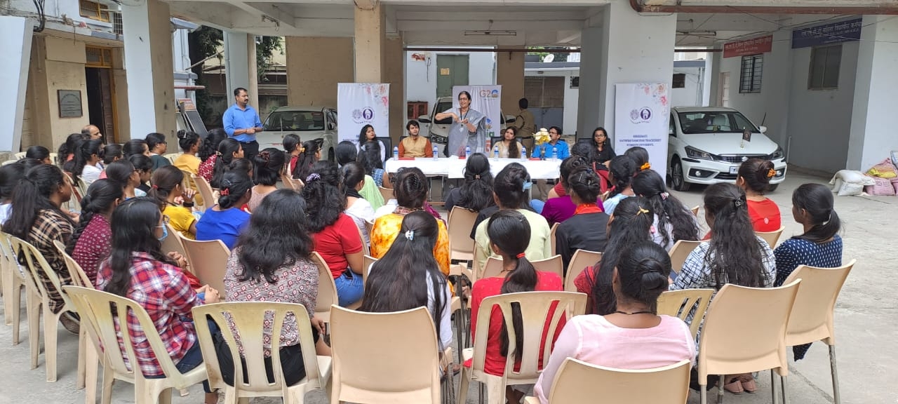 Y20 Chaupal (Participatory Discussion) Amongst Students on Theme "The Role of Youth in Democracy"